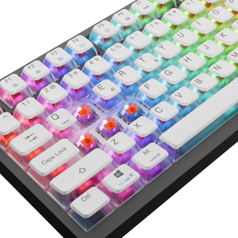 Klawiatura Gamingowa Rampage Zenith Pro Hall Effect 8000 Hz Podświetlana