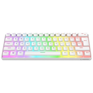Klawiatura Rampage Radiant K11 mechaniczna gaming RGB pudding Outemu Red