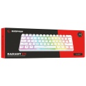 Klawiatura Rampage Radiant K11 mechaniczna gaming RGB pudding Outemu Red
