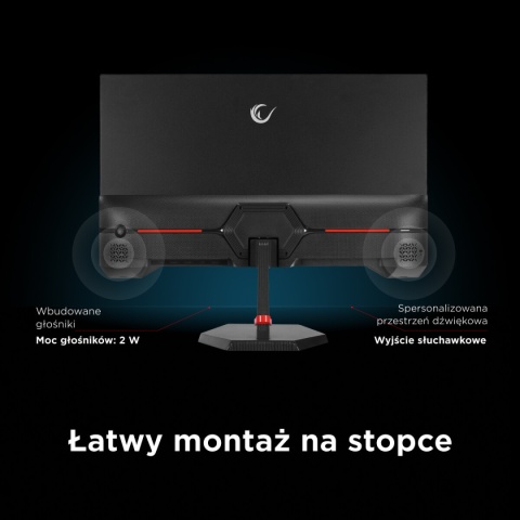 Monitor Gamingowy Rampage Crimson Fast IPS Full HD 200 Hz 0,5 ms 24,5 Cala
