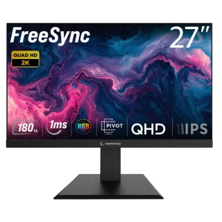 Monitor Gamingowy Rampage Miracle MC27RQ180 27" IPS QHD 2K 180 Hz 1 ms