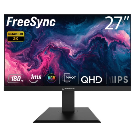 Monitor Gamingowy Rampage Miracle MC27RQ180 27" IPS QHD 2K 180 Hz 1 ms