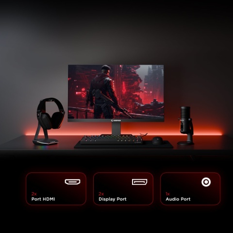 Monitor Gamingowy Rampage Miracle MC27RQ180 27" IPS QHD 2K 180 Hz 1 ms