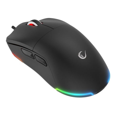 Myszka Rampage BLINK gamingowa 12800 DPI RGB przewodowa USB czarna lekka