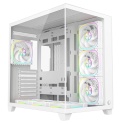Obudowa Komputerowa Rampage SEALITE Mini ITX ARGB 7 Wentylatorów Biała