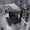 Obudowa PC Rampage SEALITE Mini ITX 7 Wentylatorów ARGB Szkło Hartowane