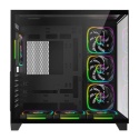 Obudowa PC Rampage SEALITE Mini ITX 7 Wentylatorów ARGB Szkło Hartowane