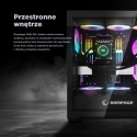 Obudowa PC Rampage Shelob E ATX 4x ARGB mesh szkło hartowane czarna gaming