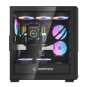 Obudowa PC Rampage Shelob E ATX 4x ARGB mesh szkło hartowane czarna gaming