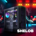 Obudowa PC Rampage Shelob E ATX 4x ARGB mesh szkło hartowane czarna gaming