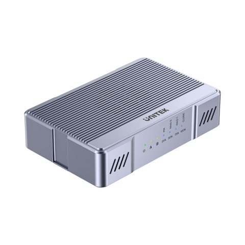 Obudowa Unitek RAID USB-C 20 Gbps 2x M.2 NVMe/SATA Klonowanie Offline