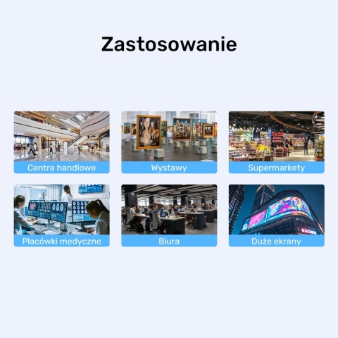 Przedłużacz Extender Unitek USB 5 Gbps Cat 6 100 m Hub 5x USB-C 4x USB-A