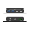 Przedłużacz Extender Unitek USB 5 Gbps Cat 6 100 m Hub 5x USB-C 4x USB-A