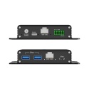 Przedłużacz Extender Unitek USB 5 Gbps Cat 6 100 m Hub 5x USB-C 4x USB-A