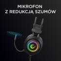 Słuchawki Rampage RM-K19 Plus gamingowe 7.1 RGB z mikrofonem przewodowe