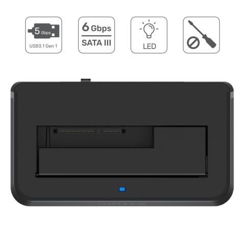 Stacja Dokująca Unitek Y-1078 USB 3.0 5 Gbps SATA Do Dysków HDD SSD 2,5"