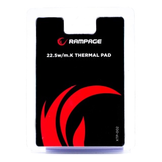 Termopad Rampage XTP-002 PTM 31 x 50 x 0,2 mm 22,5 W/mK 0,011 °C/W Szary