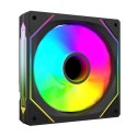 Wentylator Rampage 7C-120S 120 mm ARGB PWM 1800 RPM czarny infinity mirror