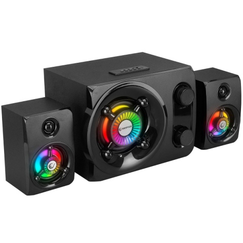 Zestaw Głośników Rampage RMS-G8 2.1 Bluetooth RGB USB SD FM 25 W