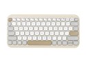 Asus Klawiatura Marshmallow KW100 BT5.0LE/Oat Milk