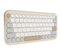 Asus Klawiatura Marshmallow KW100 BT5.0LE/Oat Milk