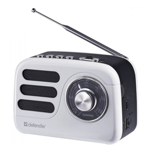 Defender Głośnik bluetooth SIGNAL 5W radioodbiornik retro