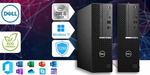 Dell Dell Optiplex 7080 Sff Intel Core i5 16GB DDR4 1000GB SSD Windows 11
