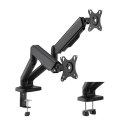 LogiLink Uchwyt na 2 monitory, 17-32 cali, max 9kg na ramie