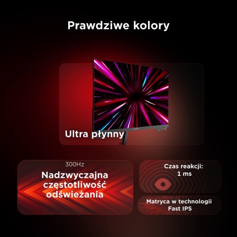 Monitor Gamingowy Rampage Crimson Fast IPS 24,5" Full HD 300 Hz 1 ms