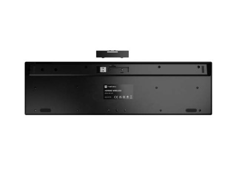 Natec Klawiatura Herring bezprzewodowa US 2.4GHZ slim