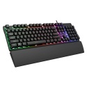 Zestaw Gamingowy Rampage Fortuna Klawiatura Mysz Podkładka RGB 12800 DPI