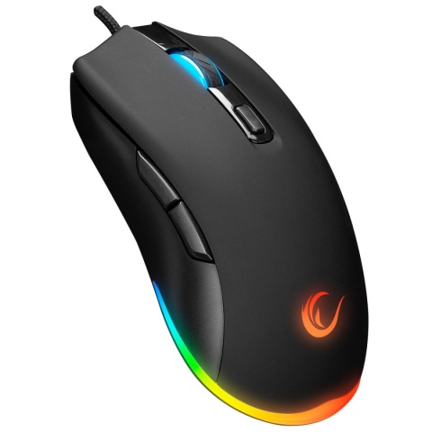 Zestaw Gamingowy Rampage Fortuna Klawiatura Mysz Podkładka RGB 12800 DPI