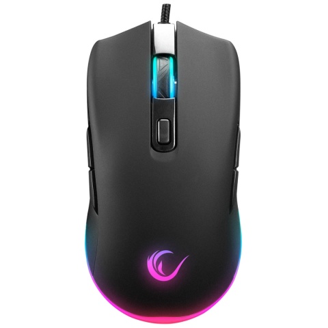 Zestaw Gamingowy Rampage Fortuna Klawiatura Mysz Podkładka RGB 12800 DPI
