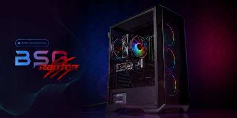 BSG Raptor V10 Intel Core i5 NVIDIA GeForce RTX 5060 32GB DDR4 1000GB SSD Windows 11 Pro