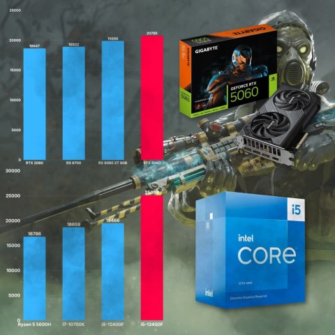 BSG Raptor V10 Intel Core i5 NVIDIA GeForce RTX 5060 32GB DDR4 1000GB SSD Windows 11 Pro