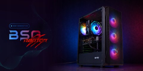 BSG Raptor V11 Intel Core i5 NVIDIA GeForce RTX 5060 32GB DDR4 1000GB SSD Windows 11 Pro