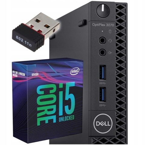Dell Optiplex 3070 Tiny Intel Core i5 16GB DDR4 1000GB SSD Windows 11