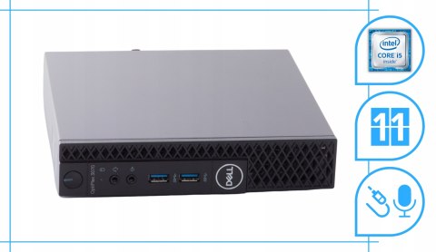 Dell Optiplex 3070 Tiny Intel Core i5 16GB DDR4 512GB SSD Windows 11