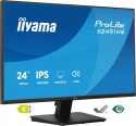 IIYAMA Monitor 23.8 cala X2491HS-B1 IPS,HDMI,DP,1ms,350cd, 1500:1,120Hz,2x2W