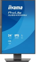 IIYAMA Monitor 24 cale XB2495WSU-B1 IPS,16:10,350cd,4ms,HDMI, 100Hz,1500:1, 4xUSB,2x2W,HAS150 (PIVOT)