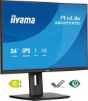 IIYAMA Monitor 24 cale XB2495WSU-B1 IPS,16:10,350cd,4ms,HDMI, 100Hz,1500:1, 4xUSB,2x2W,HAS150 (PIVOT)