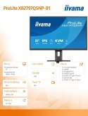IIYAMA Monitor 27 cali XB2797QSNP-B1 IPS,QHD,USB-c Dock 96W,HDMI, 350cd,1ms, DP, DisplayPort x1 (Daisy Chain MST max. 2560 x1440), USB