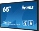 IIYAMA Monitor 65 cali TF6539AS-B1AG,IPS,4K,HDMIx2,DP,RJ45,3xUSB,2x10W, ANDROID,24/7,IP65