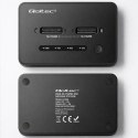 Qoltec Stacja dokujšca dysków SSD M.2 NVMe | PCIe | USB-C | 20Gb/s | DUAL 2x8TB | klonowanie offline