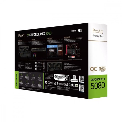 Asus Karta graficzna GeForce RTX 5080 PRO ART OC 16GB GDDR7 256bit DP/HD