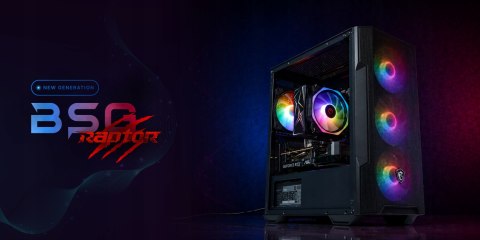 BSG Raptor V2 AMD Ryzen 7 NVIDIA GeForce RTX 5060 16GB DDR4 1000GB SSD Windows 11 Pro