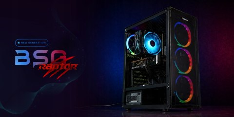 BSG Raptor V3 Intel Core i5 NVIDIA GeForce RTX 5060 16GB DDR4 1000GB SSD Windows 11 Pro