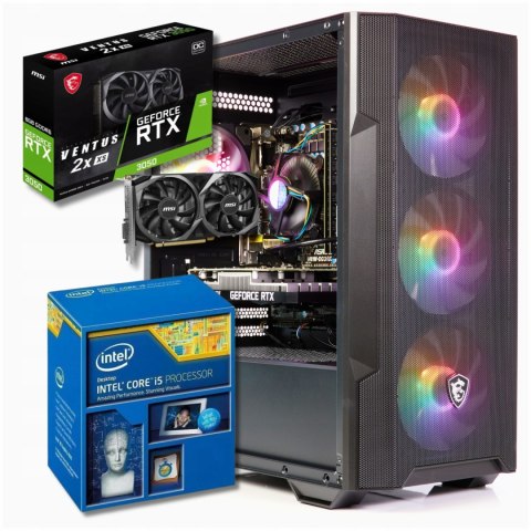 BSG Striker V1 Intel Core i7 NVIDIA GeForce RTX 3050 16GB DDR3 1512GB HDD + SSD Windows 10 Pro