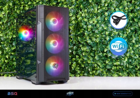 BSG Striker V1 Intel Core i7 NVIDIA GeForce RTX 3050 16GB DDR3 1512GB HDD + SSD Windows 10 Pro