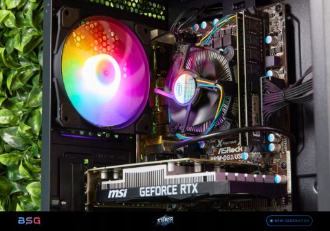 BSG Striker V1 Intel Core i7 NVIDIA GeForce RTX 3050 16GB DDR3 1512GB HDD + SSD Windows 10 Pro